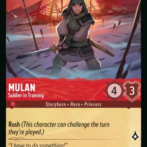 Mulan - Soldier in Training