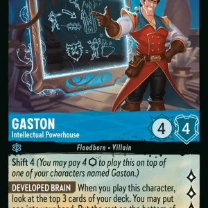 Gaston - Intellectual Powerhouse